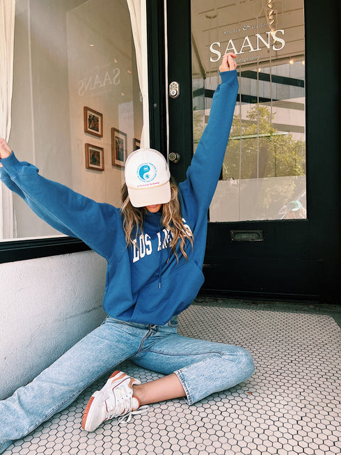 City Love Sweatshirt// Blue